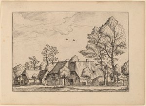 Fazenda Grande com Poço de Johannes van Doetechum, the Elder and Lucas