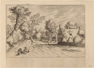 Estrada da Vila de Johannes van Doetechum, the Elder and Lucas