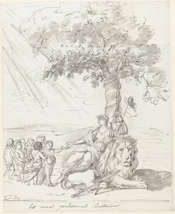 O Governo Popular Estabelecido, decoração no Amstelveld, 1795
O Novo Governo Provisório (título sobre o objecto) de Johannes van Dregt (rejected attribution)