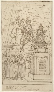 Números de um monumento grave de Johannes van Dregt