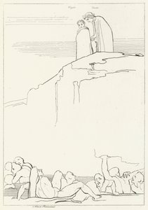 Malebolge, Inferno, Canto 18 (gravura) de John (after) Flaxman