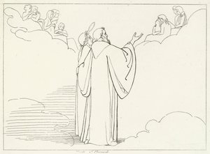 Ordem dos Patriarcas, Paraíso, Canto 32 (gravura) de John (after) Flaxman