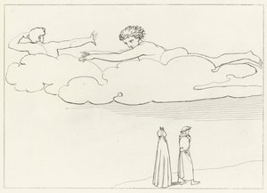 Purificação por inveja, Purgatório, Canto 13 (gravura) de John (after) Flaxman