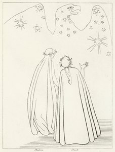 The Celestial Eagle, Paradise, Canto 19 (gravura)