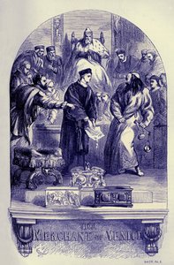 Comerciante de Veneza de John (after) Gilbert