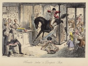 Ilustração de John Leech para Mr Sponge