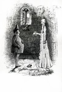 O Fantasma (gravura) de John (after) Leech
