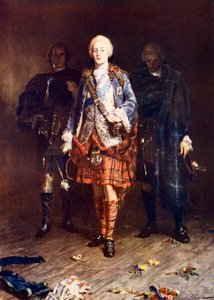 Bonnie Prince Charlie (litografia a cores)