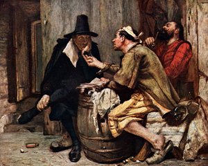 Os santos de Cromwell (litografia a cores)