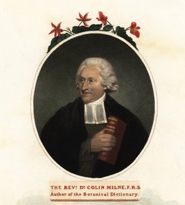 Retrato de Colin Milne, botânico.1806 (gravura) de John (after) Russell