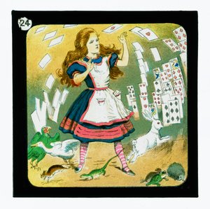 Alice no País das Maravilhas, Cor da Lanterna Slides (slide da lanterna)
