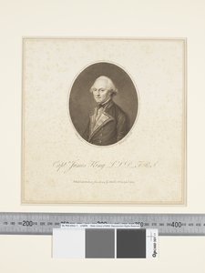 III. Capitão James King, gravada por Francesco Bartolozzi (1727-1815), c.1773-84 (gravura)