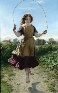 Menina pulando, 1863