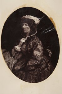 Mulher com véu [Miss Godfrey] de John Adamson