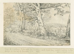 Armitage Park: desenho de caneta, 1814