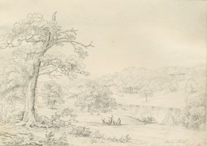 [Grande] Barr Hall: desenho a caneta, nd [1799-1854]