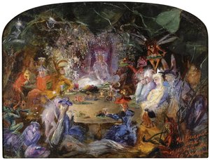 O Banquete Fairys, c. 1858