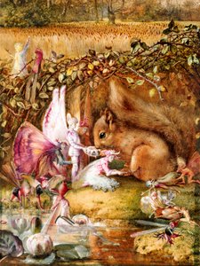 O esquilo ferido de John Anster Fitzgerald