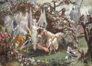 Titania e parte inferior de William Shakespeare "s" Sonho de uma noite de verão ",