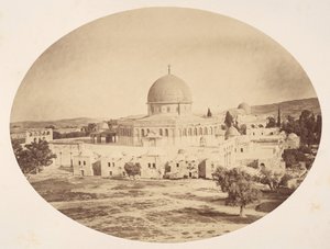 Jerusalém, Local do Templo no Monte Moriá, 1857.
