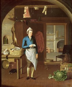Cena da cozinha, 1771