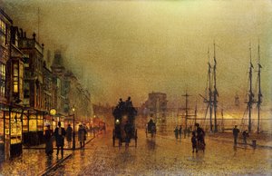 Glasgow de John Atkinson Grimshaw