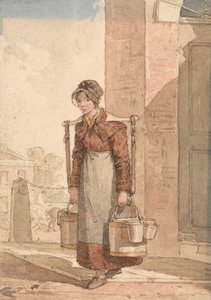 Uma Milkmaid de John Augustus Atkinson