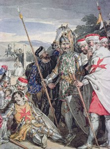 Ivanhoe por Sir Walter Scott: A morte de Sir Brian de Bois-Guilbert
