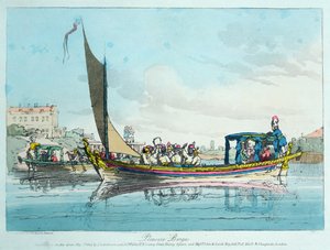 Barcaças de prazer, 1803