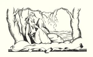Ilustração para Don Juan de Lord Byron (litho) de John Austen