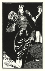 Ilustração para Don Juan de Lord Byron: Composta por jovens, fama e um alfaiate do exército (litho) de John Austen