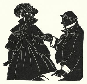 Ilustração para Madame Bovary de Gustave Flaubert (litho) de John Austen