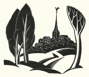 Ilustração para Madame Bovary de Gustave Flaubert (litho) de John Austen