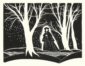 Ilustração para Madame Bovary por Gustave Flaubert (lito) de John Austen