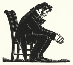 Ilustração para Madame Bovary de Gustave Flaubert (litho) de John Austen