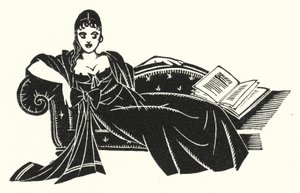 Ilustração para Madame Bovary de Gustave Flaubert (litho) de John Austen