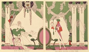 A Bela Adormecida, ilustração de 