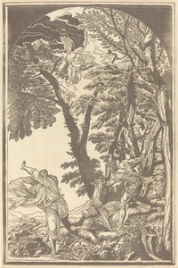 A Morte de São Pedro Mártir de John Baptist Jackson after Titian