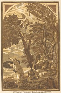 A Morte de São Pedro Mártir de John Baptist Jackson after Titian