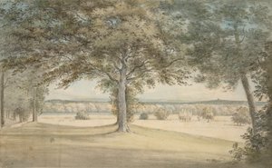 Kirtlington Park, 9 de outubro de 1783 de John Baptist Malchair