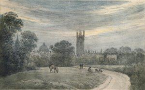 A entrada para Oxford de Londres, de recolhimento, 16 de julho de 1790 de John Baptist Malchair