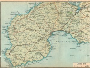 Lands End, século XX de John Bartholomew