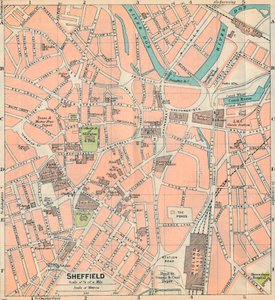Sheffield, século XX de John Bartholomew
