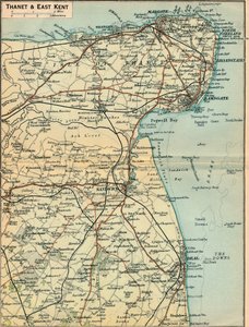 Thanet & Kent do leste, século XX de John Bartholomew