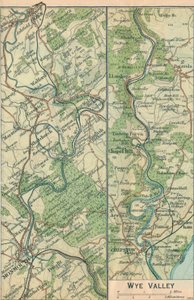 Vale de Wye, século XX de John Bartholomew