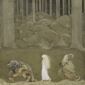 A princesa e os trolls de John Bauer