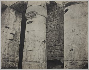 Medinet Habu, Templo Mortuário de Ramsés III, Parede Esquerda de John Beasley Greene
