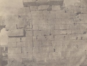 Karnac, salão hipostilo, parede sul (face externa) de John Beasly Greene