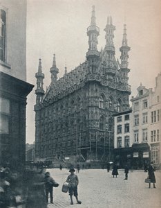 A Câmara Municipal, Lovaina, Bélgica, c1900 1914-1915