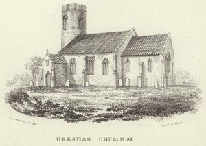 Igreja de Todos os Santos na aldeia de Gresham